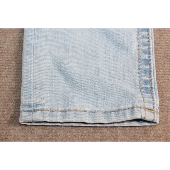 Miss Me Women’s Light  Blue Denim Signature Mid Rise Skinny Jeans Size 28 - Picture 13 of 16